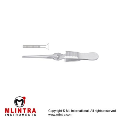 Diethrich Bulldog Clamp Angled Stainless Steel, 50 mm Jaw Length 20 mm